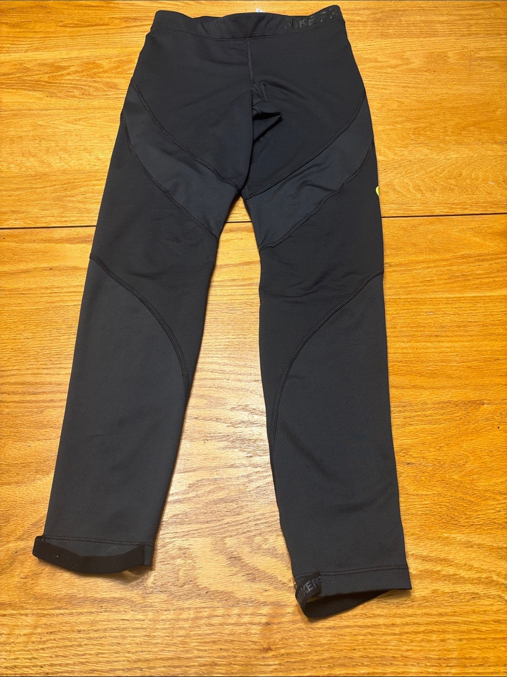Nike Orange Women’s Athletic Shorts with Black Leggings and Top - Picture 11 of 12